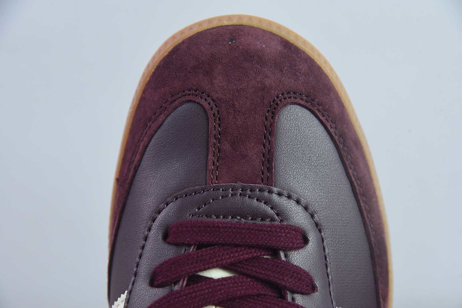 Wmn's Samba OG Maroon Gold Metallic