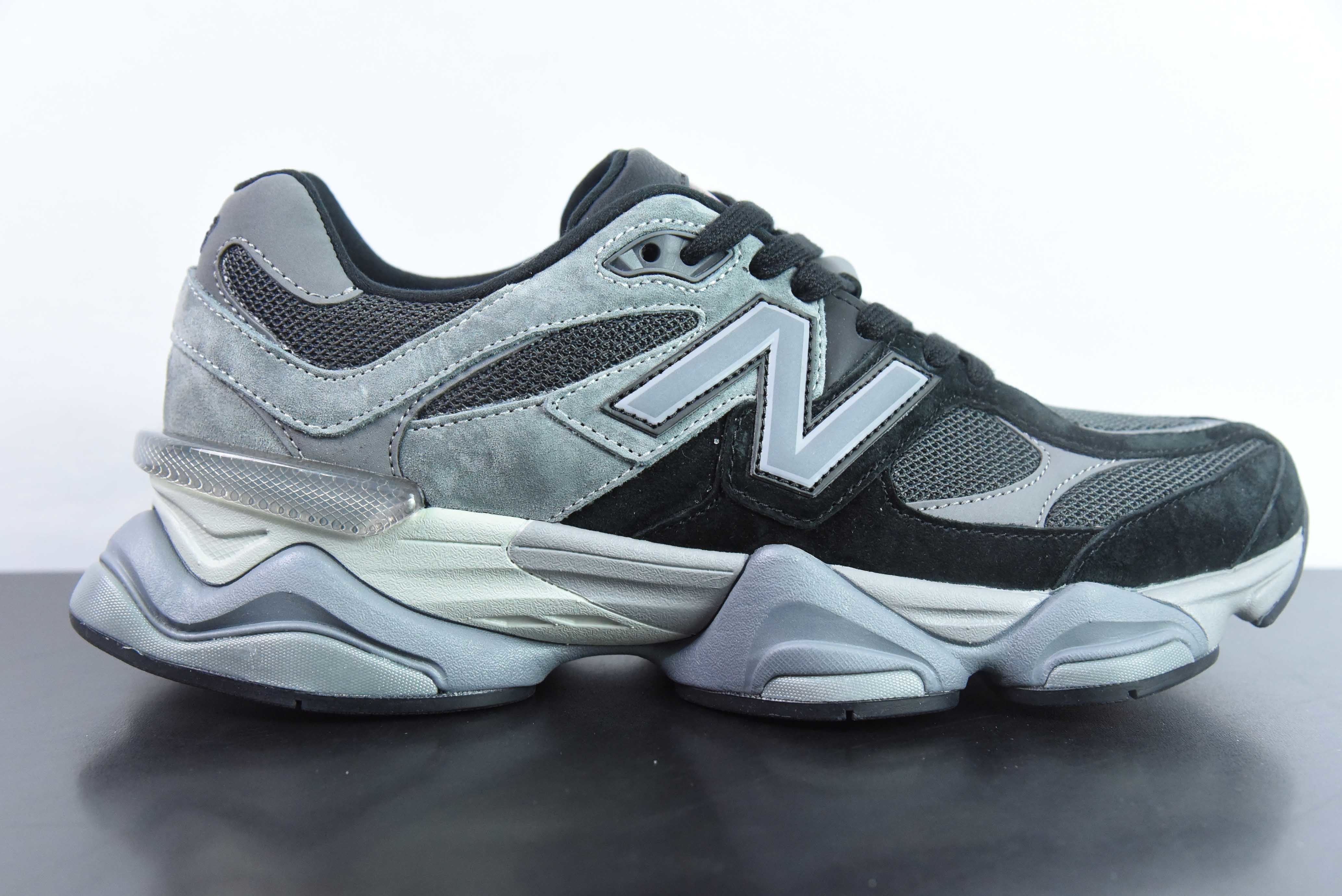 NB 9060 Black Castlerock Grey
