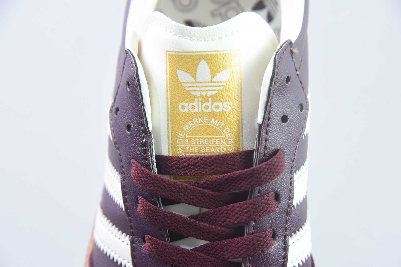 Samba OG Maroon Gold Metallic