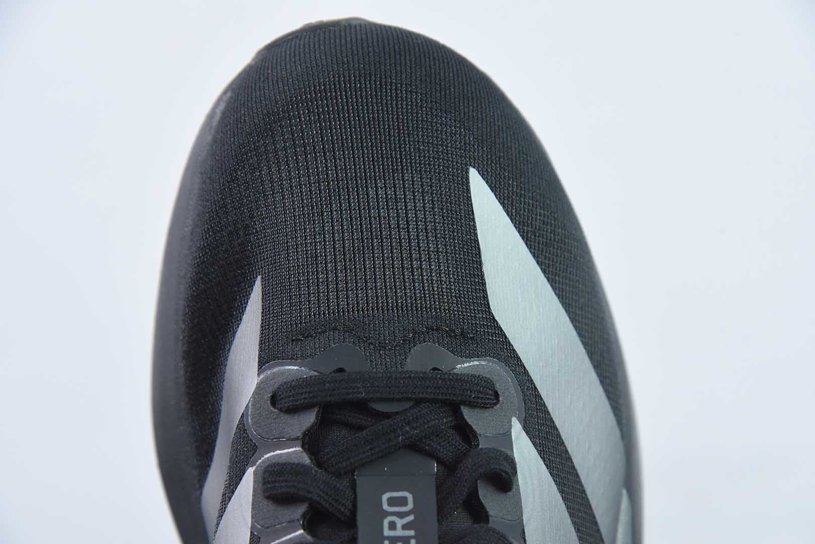 Adizero Evo SL Black Silver Metallic Signal Green